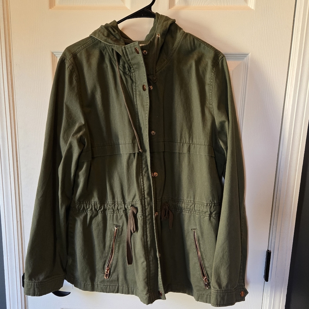 St. John's Bay Olive Green Jacket